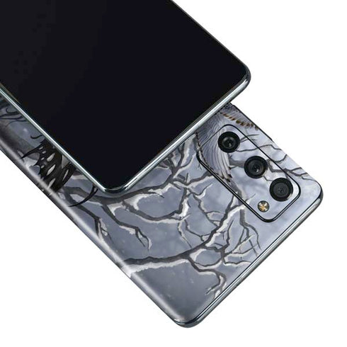 Fairy with Owl in Snow by Nene Thomas Galaxy S20 Fan Edition Skin